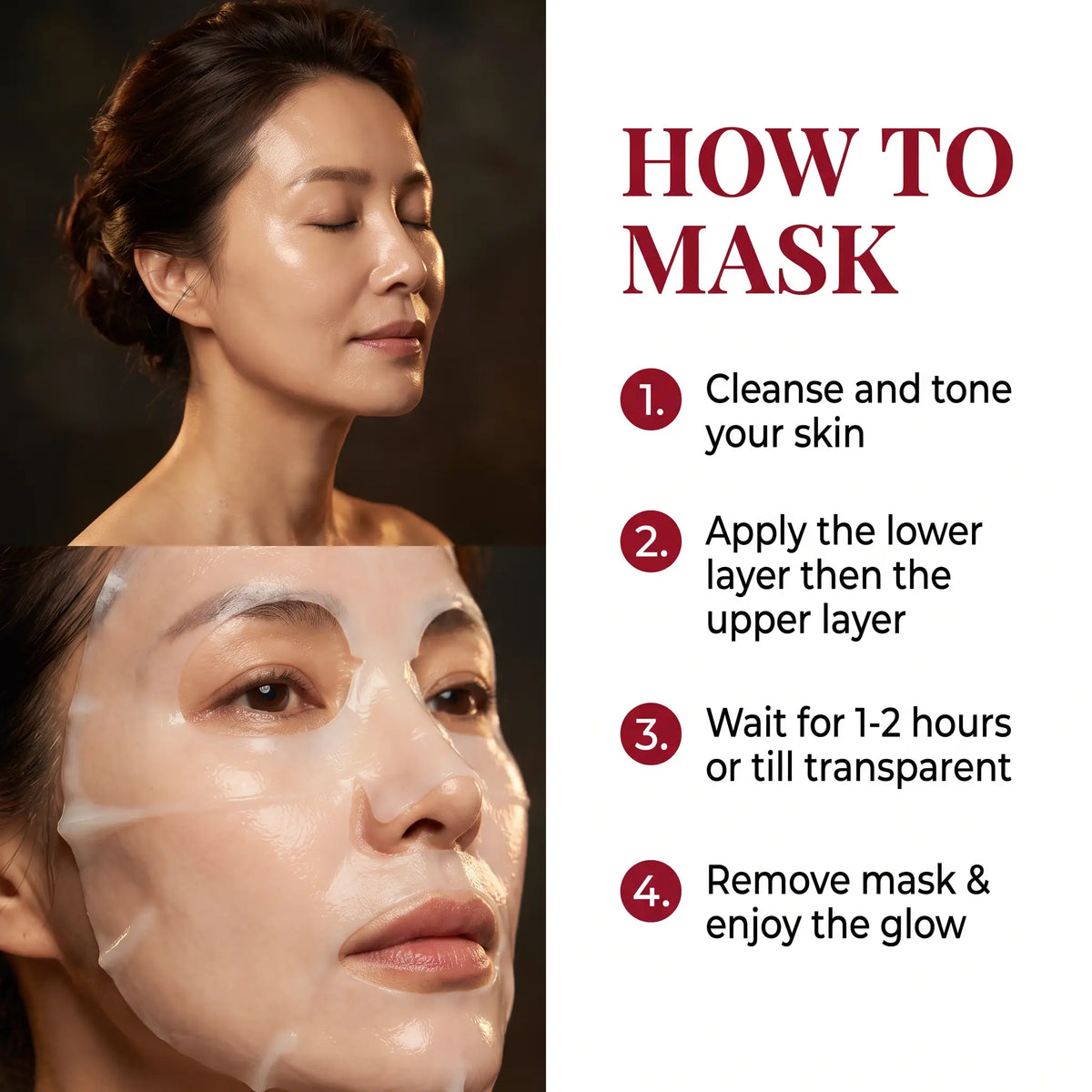 PDRN Deep Mask (4 Masks).